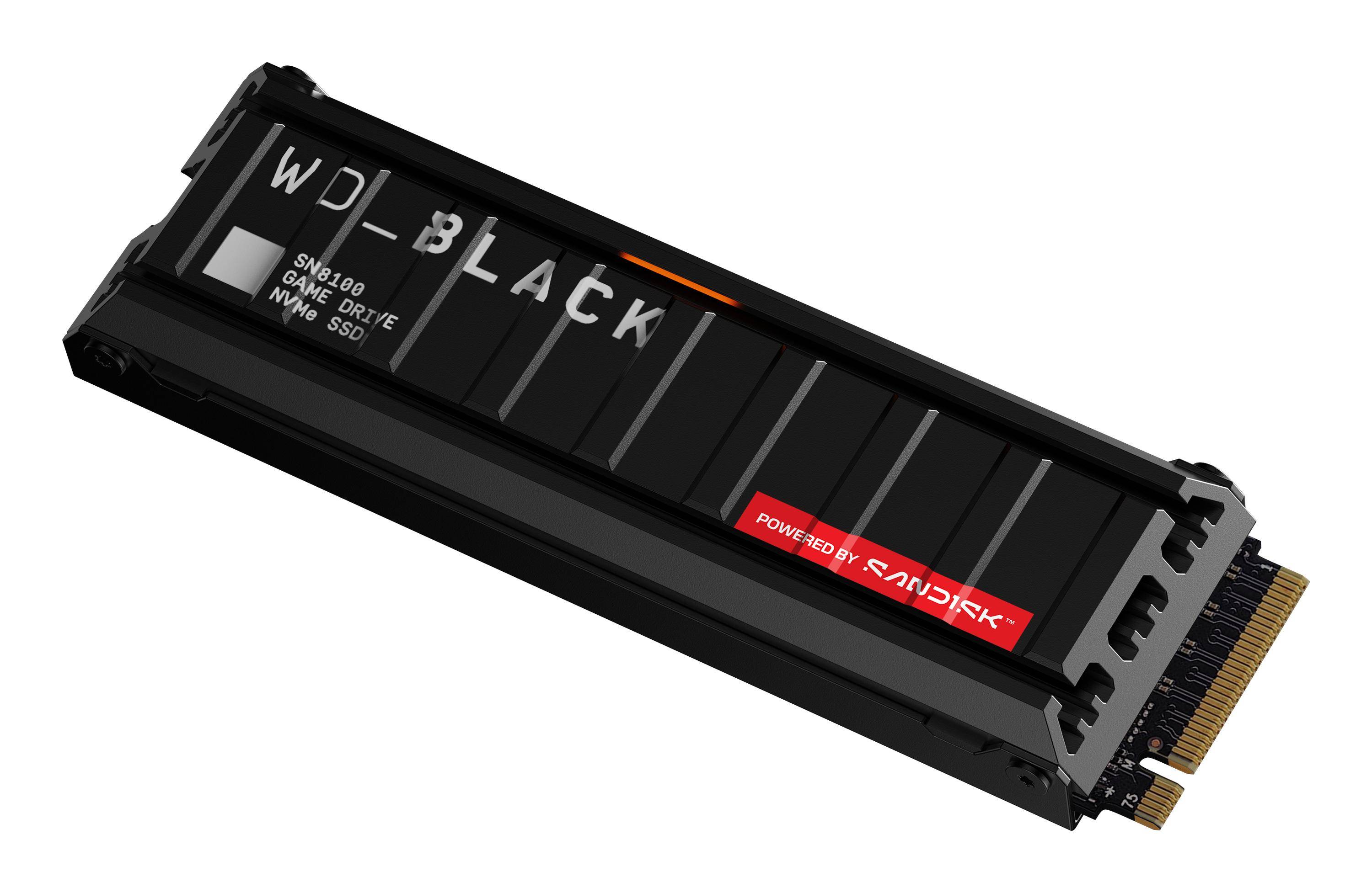Western Digital Black WD_BLACK SN8100 NVMe, 1 To, M.2, 14900 Mo/s-2