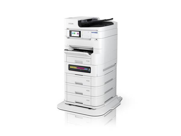Epson WorkForce Pro EM-C8101RDWF, Jet d'encre, Impression couleur, 4800 x 1200 DPI, A3+, Impression directe, Blanc