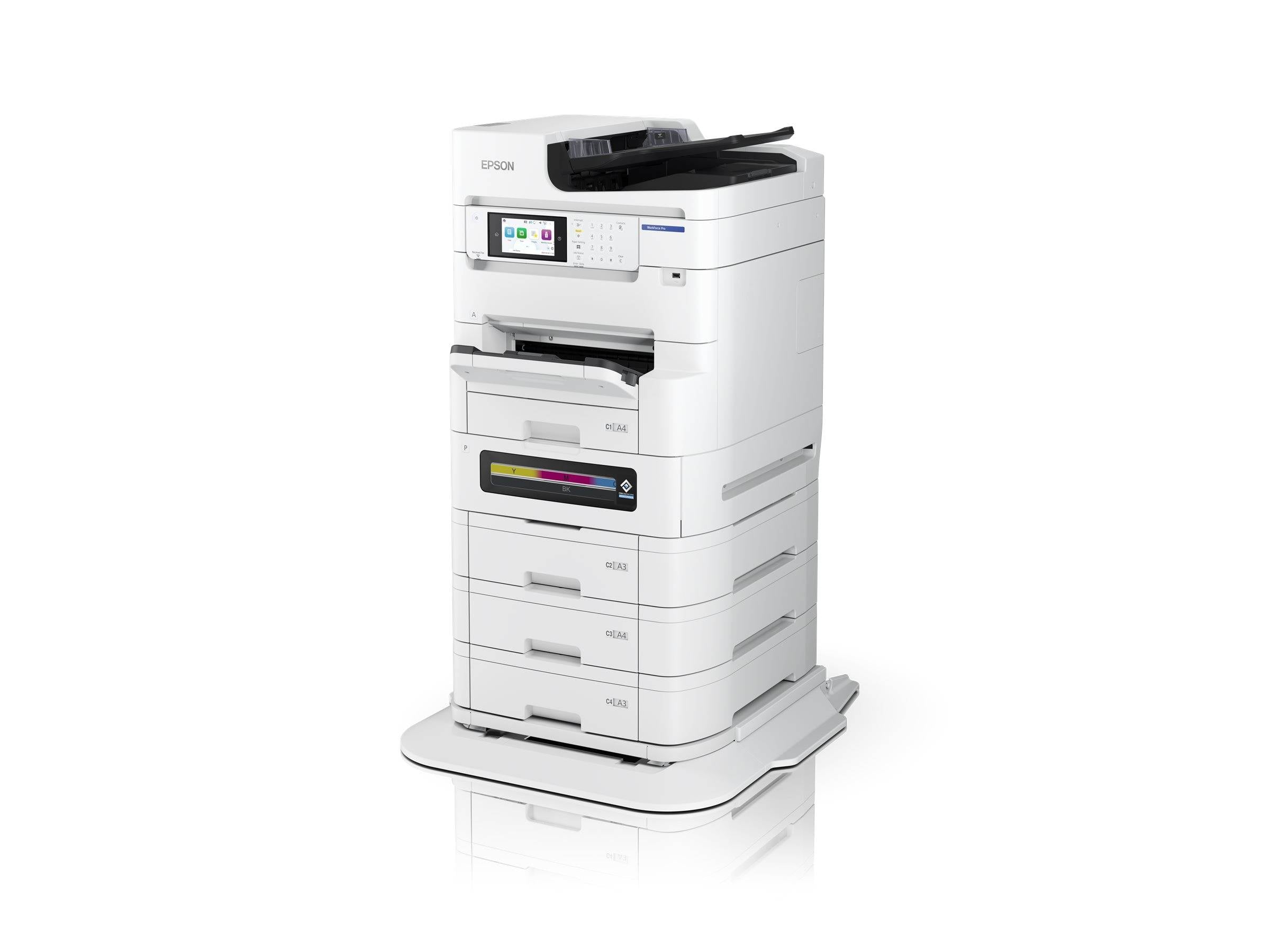 Epson WorkForce Pro EM-C8101RDWF, Jet d'encre, Impression couleur, 4800 x 1200 DPI, A3+, Impression directe, Blanc-0