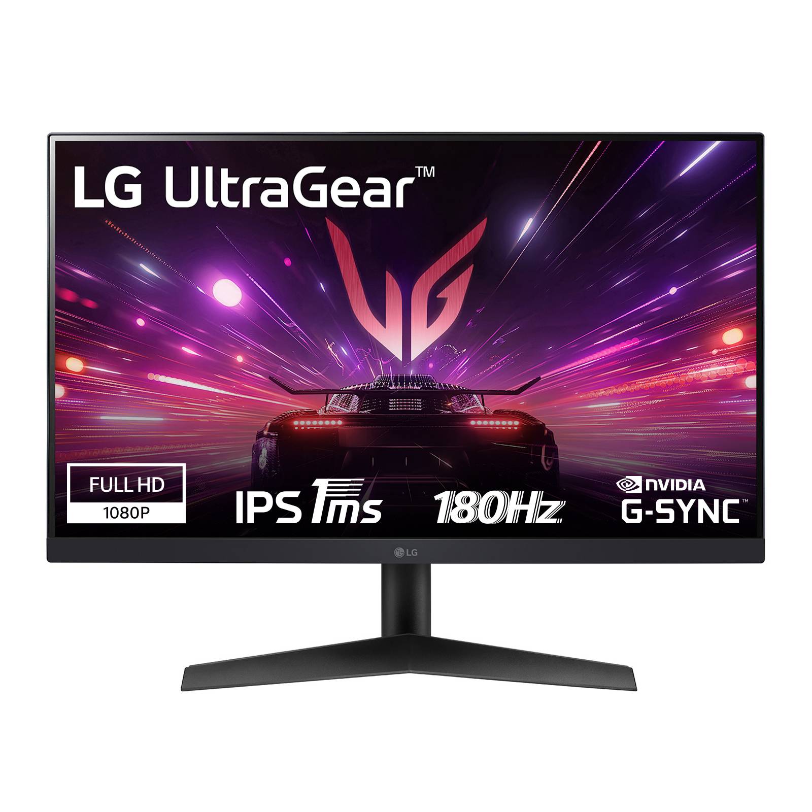 LG 24GS60F, 61 cm (24"), 1920 x 1080 pixels, Full HD, LCD, 1 ms, Noir-0