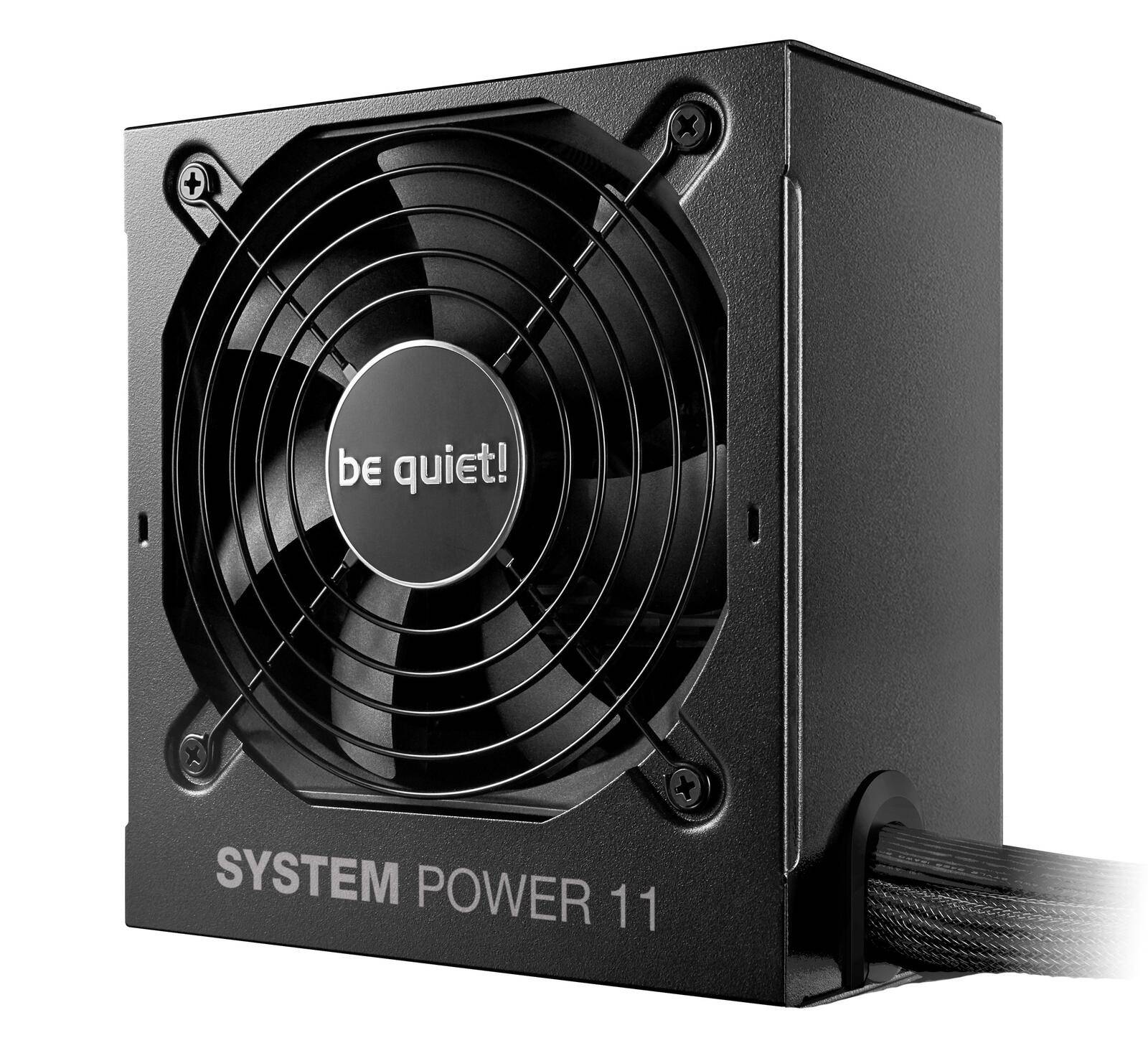 be quiet! SYSTEM POWER 11 450 W - 80 Plus Bronze | Alimentation ATX 3.1, 450 W, 200 - 240 V, 50 Hz, 4 A, 110 W, 450 W-0