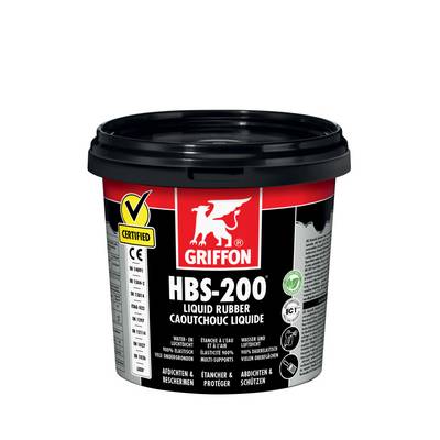 Caoutchouc liquide d'étanchéité Eau+Air HBS200 noir - 1L-0