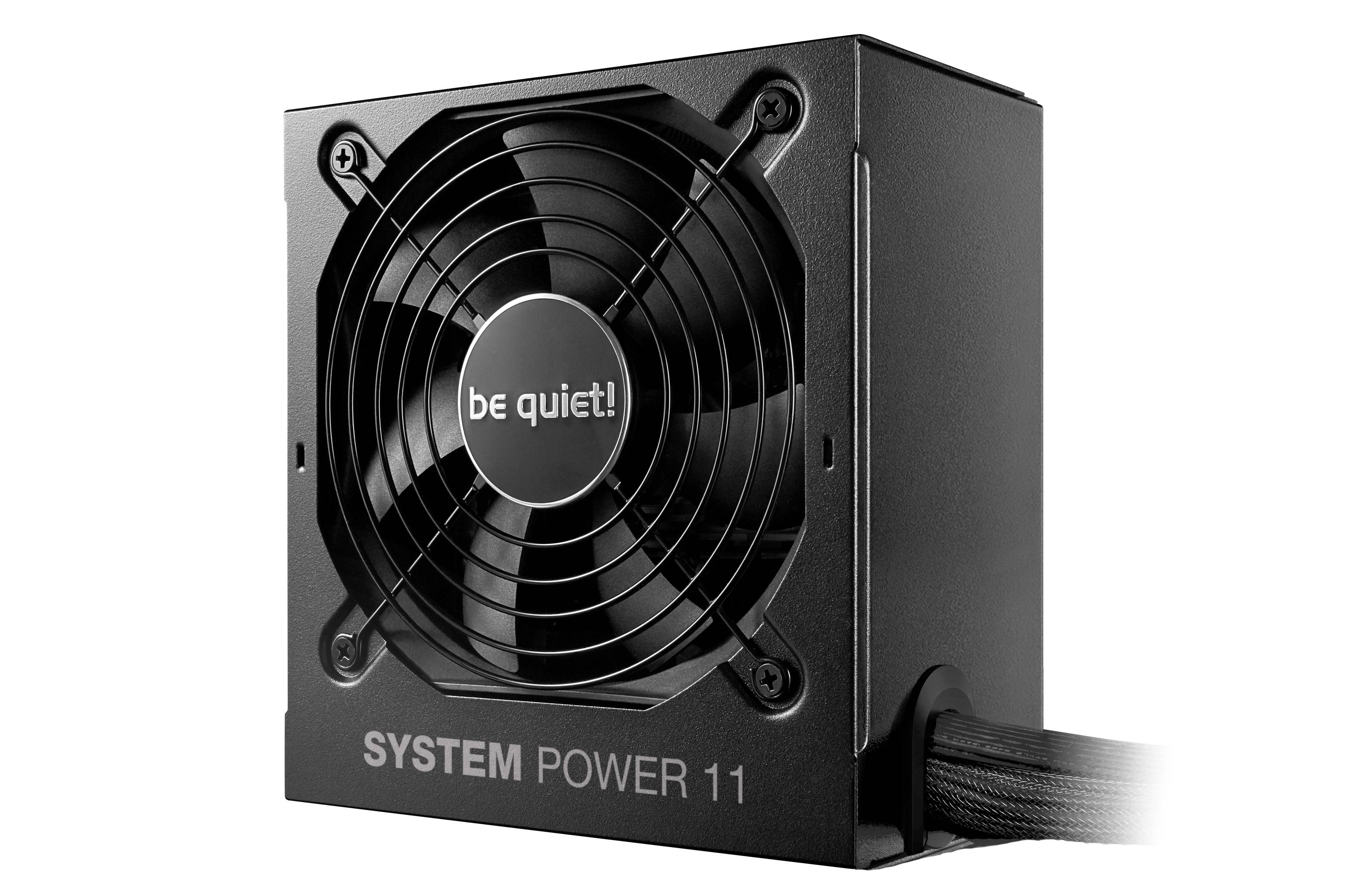 be quiet! SYSTEM POWER 11 750 W - 80 Plus Bronze | Alimentation ATX 3.1, 750 W, 200 - 240 V, 50 Hz, 4 A, 120 W, 750 W-0