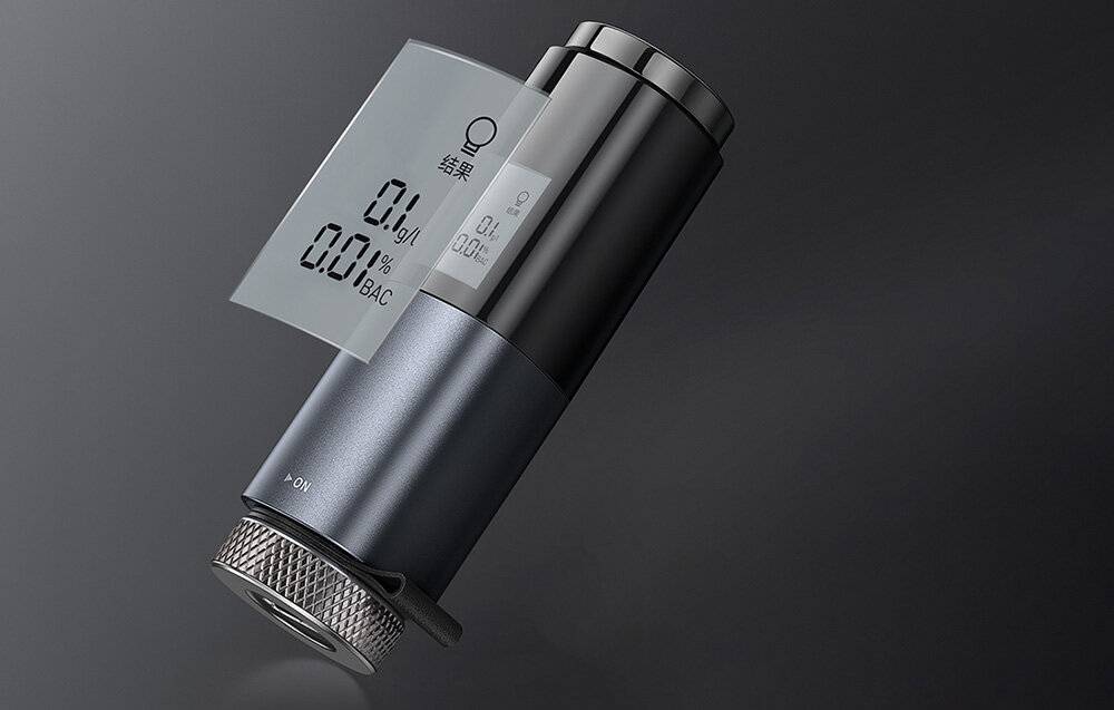 Image du prix pour Éthylotest Numérique Rechargeable avec Écran LCD Sans Embout Buccal USB-C