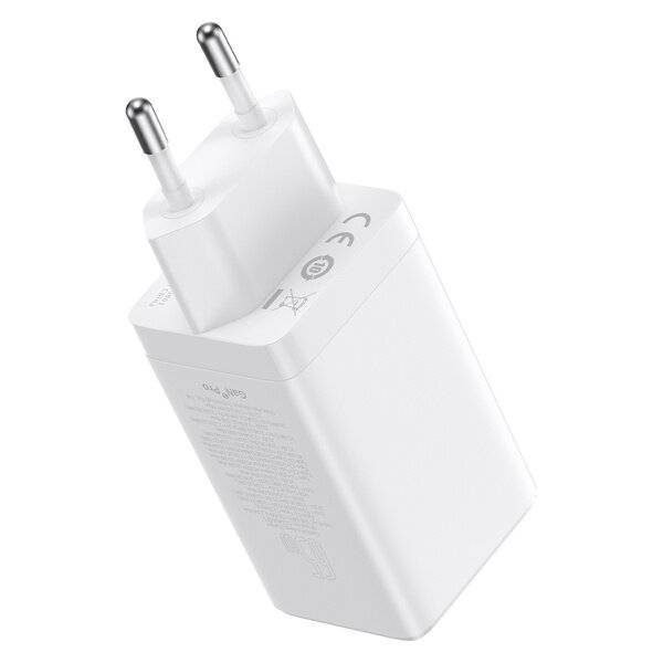 Image du symbole pour Chargeur GaN PD / QC port 2x USB et 1x USB-C ​65W avec Câble 1m 100W