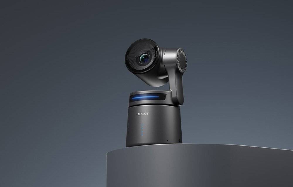 Image du symbole pour Webcam 4K Obsbot Tail Air 3840 x 2160 Pixel commande gestuelle, auto-tracking rapide par IA