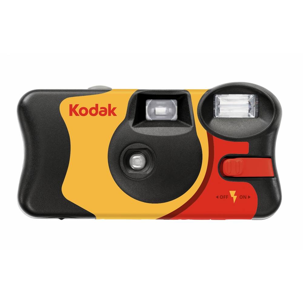 KODAK FunSaver Flash 27exp - Appareil Photo à Usage Unique 35mm, Flash Auto ON/OFF, Indicateur LED, Contrôle d'Expositi-2