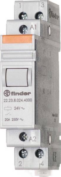 Contacteur modulaire N/A Finder 22.23.8.008.4000