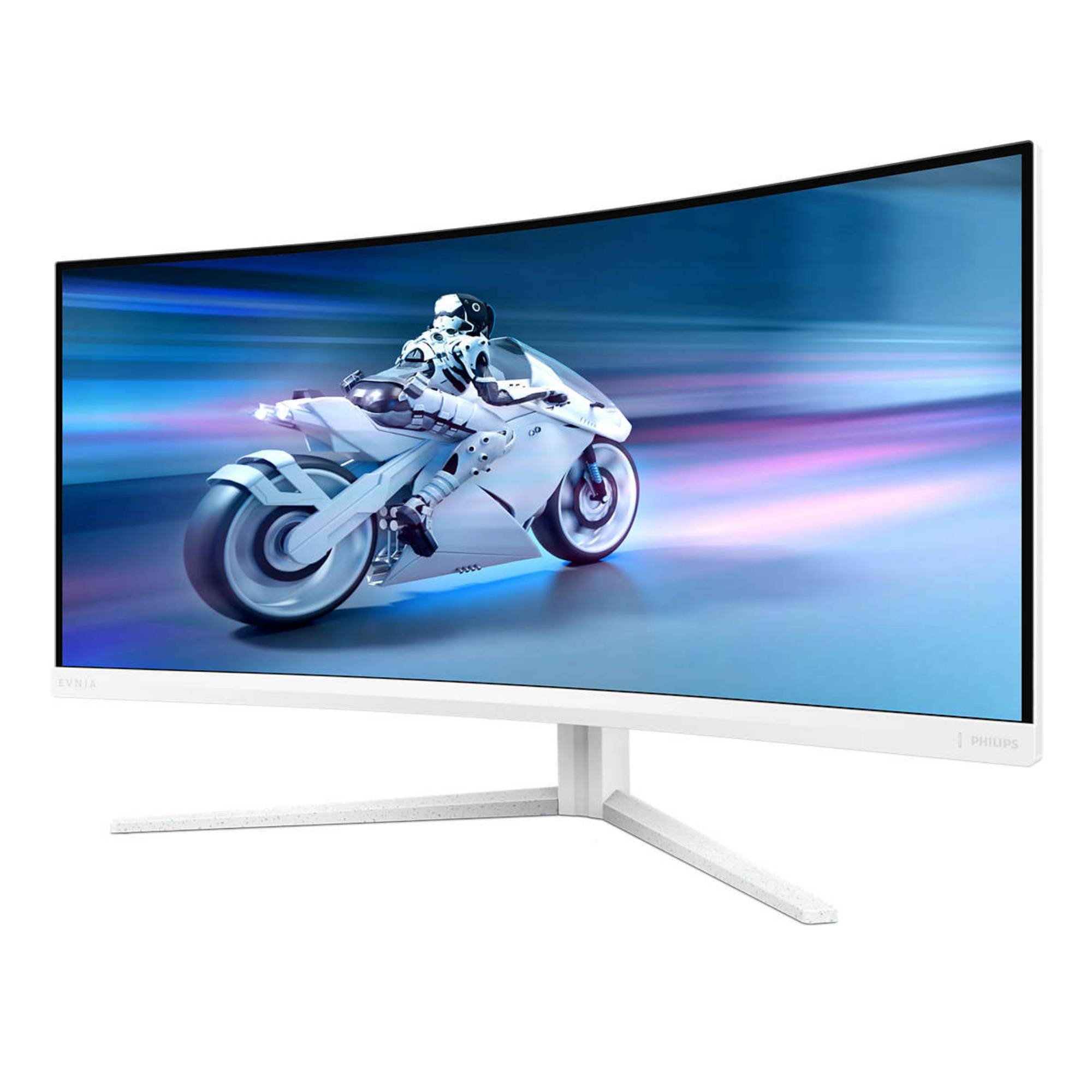 Philips Evnia 5000 34M2C5501A/00, 86,4 cm (34"), 3440 x 1440 pixels, Wide Quad HD, LCD, 1 ms, Blanc-1