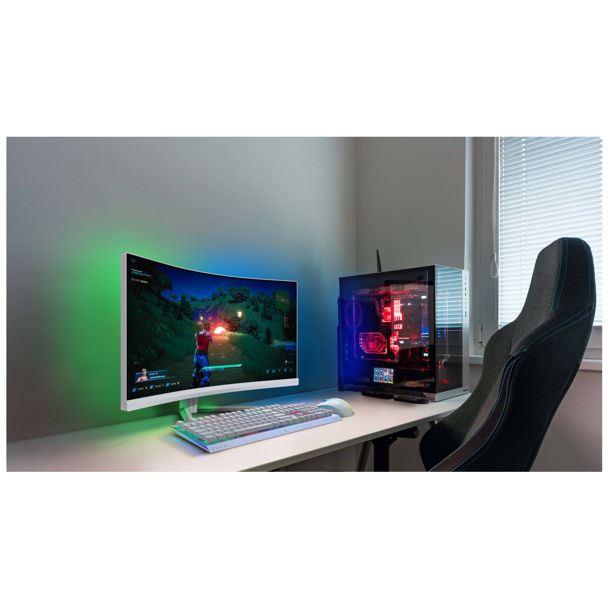 Philips Evnia 5000 34M2C5501A/00, 86,4 cm (34"), 3440 x 1440 pixels, Wide Quad HD, LCD, 1 ms, Blanc-3
