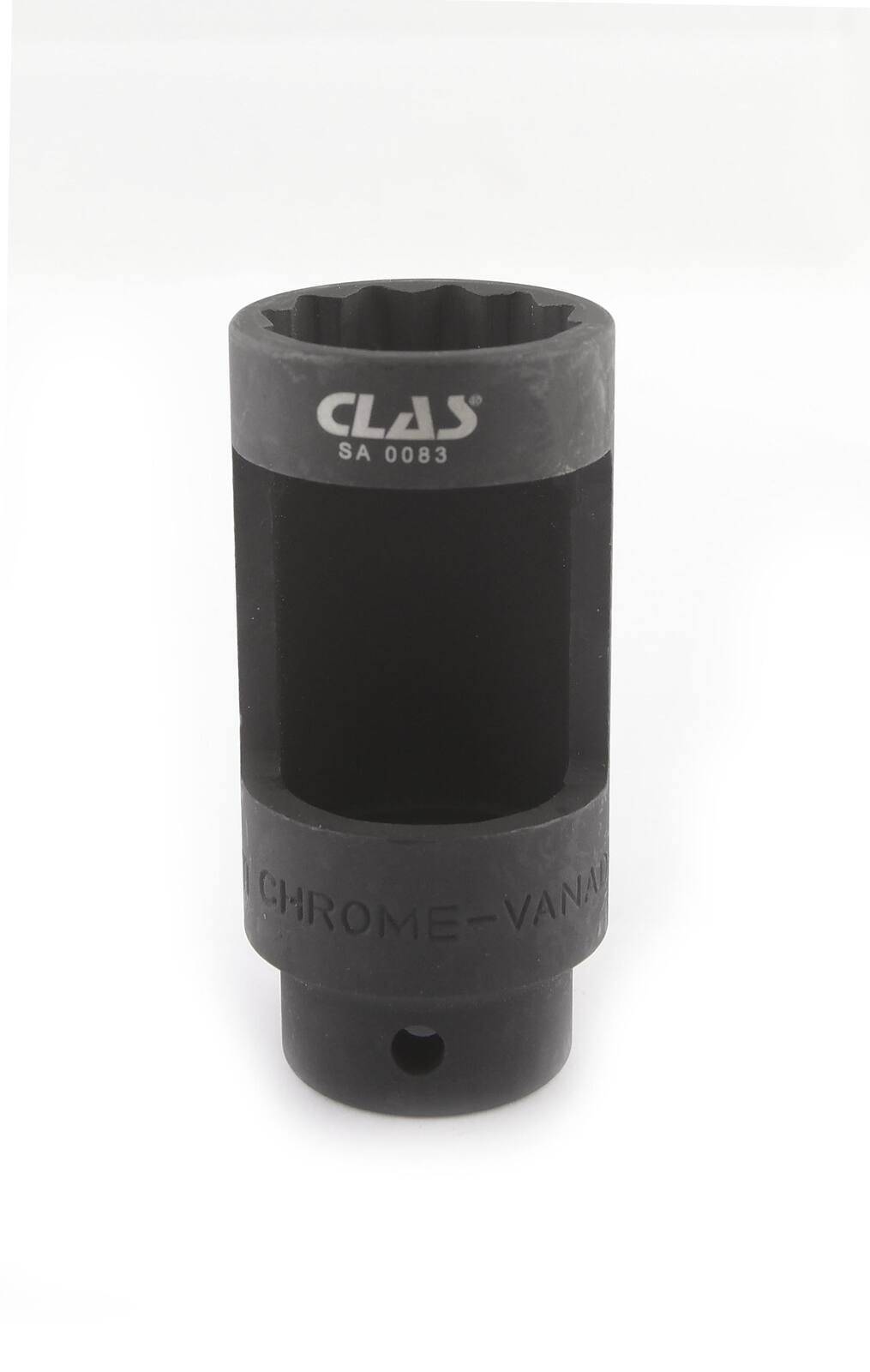 Douille 27mm 12pans L.78mm 1/2'' CrV - SA 0083 - CLAS Equipements-0