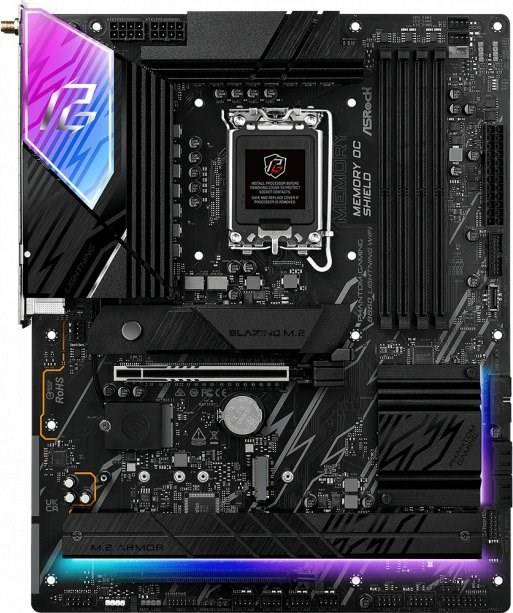 Asrock B860 Lightning WiFi, Intel, LGA 1851 (Socket V1), Intel Core Ultra (Series 2), DDR5-SDRAM, 256 Go, DIMM-2
