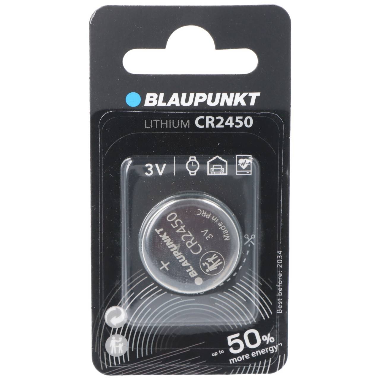 Pile au lithium Blaupunkt CR2450 3V-0