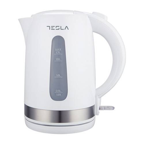 Bouilloire Sans Fil 1.70l 2200w Blanc Tesla KT200WX-0