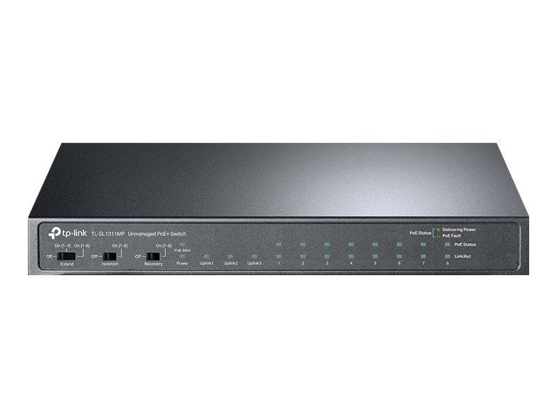 TP-Link TL-SL1311MP, Non-géré, Fast Ethernet (10/100), Connexion Ethernet, supportant l'alimentation via ce port (PoE)-2