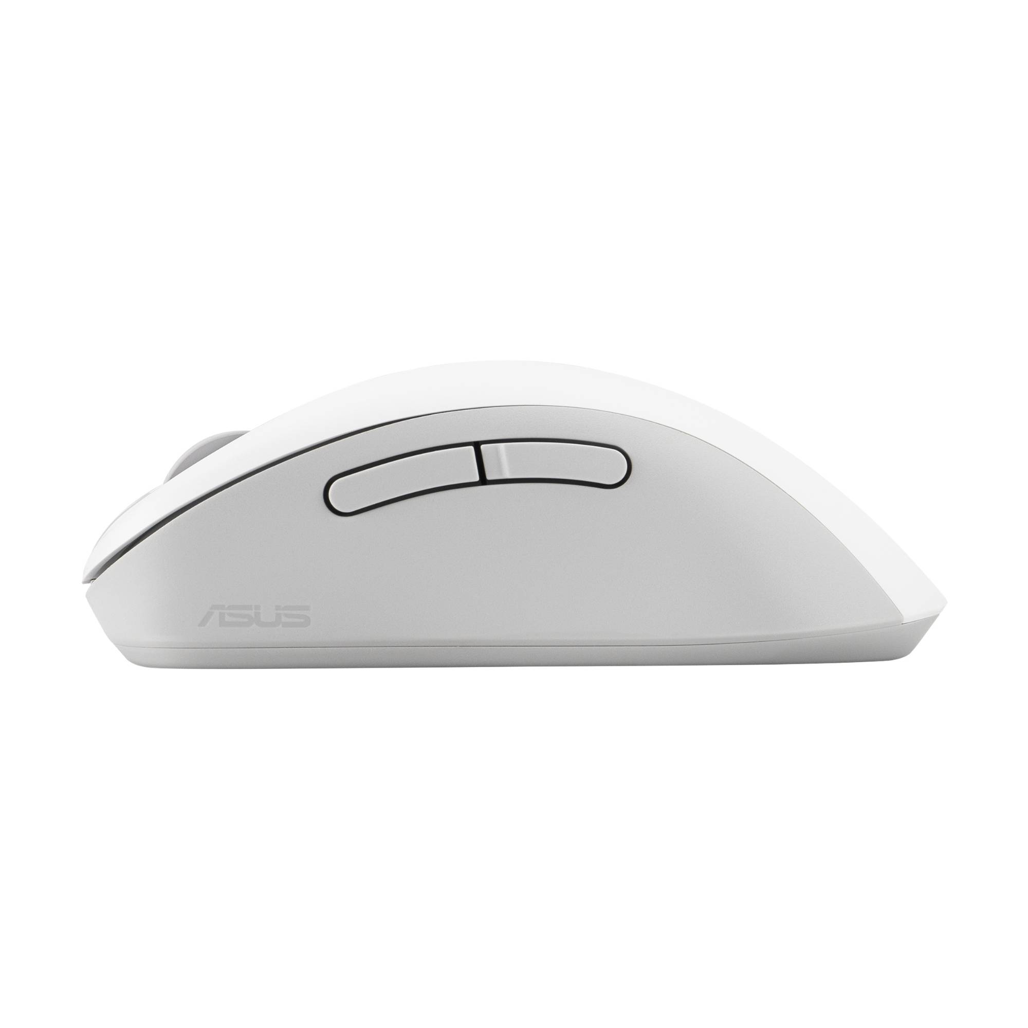 ASUS Wireless Mouse MD102, Droitier, Optique, RF sans fil + Bluetooth, 1600 DPI, Blanc-0