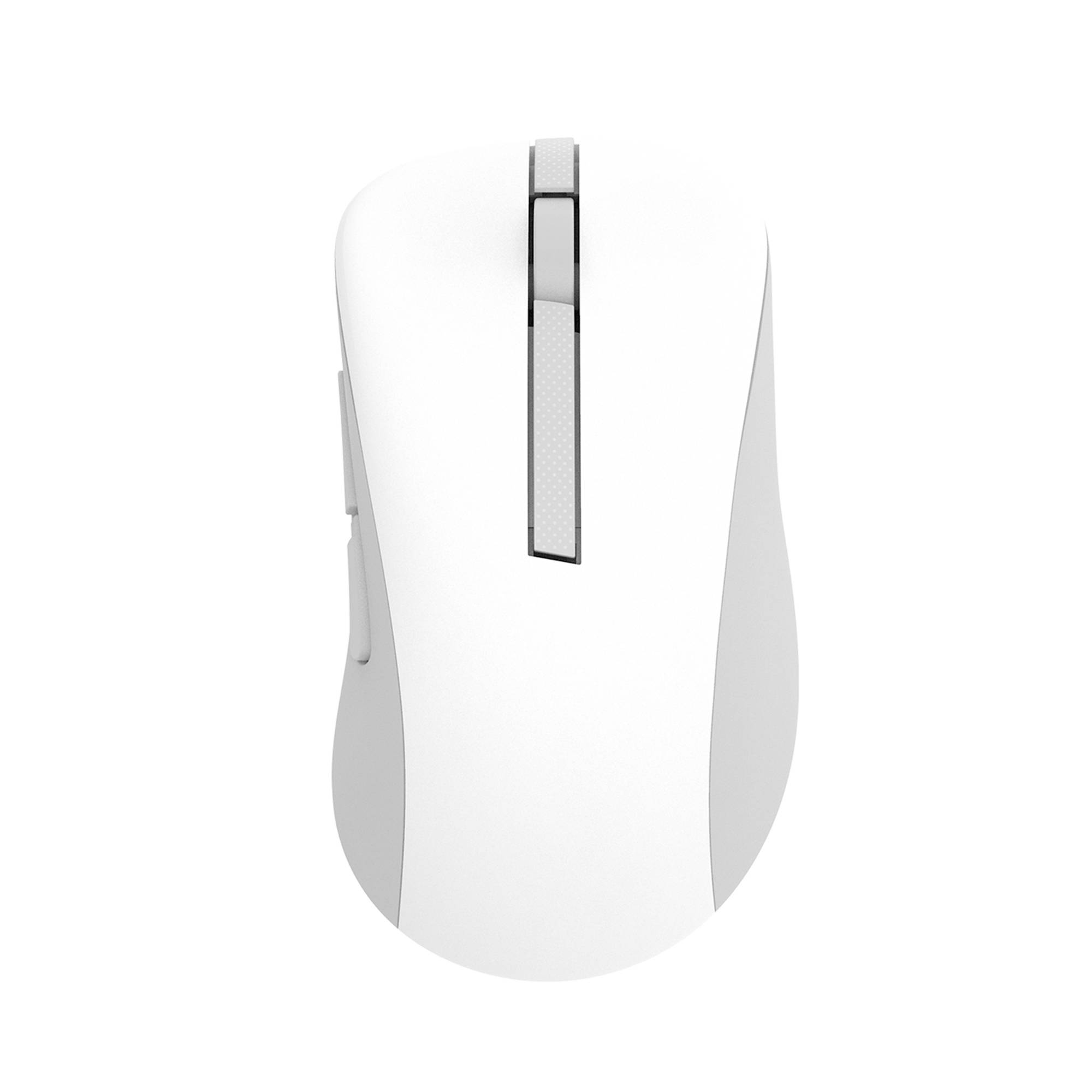 ASUS Wireless Mouse MD102, Droitier, Optique, RF sans fil + Bluetooth, 1600 DPI, Blanc-3