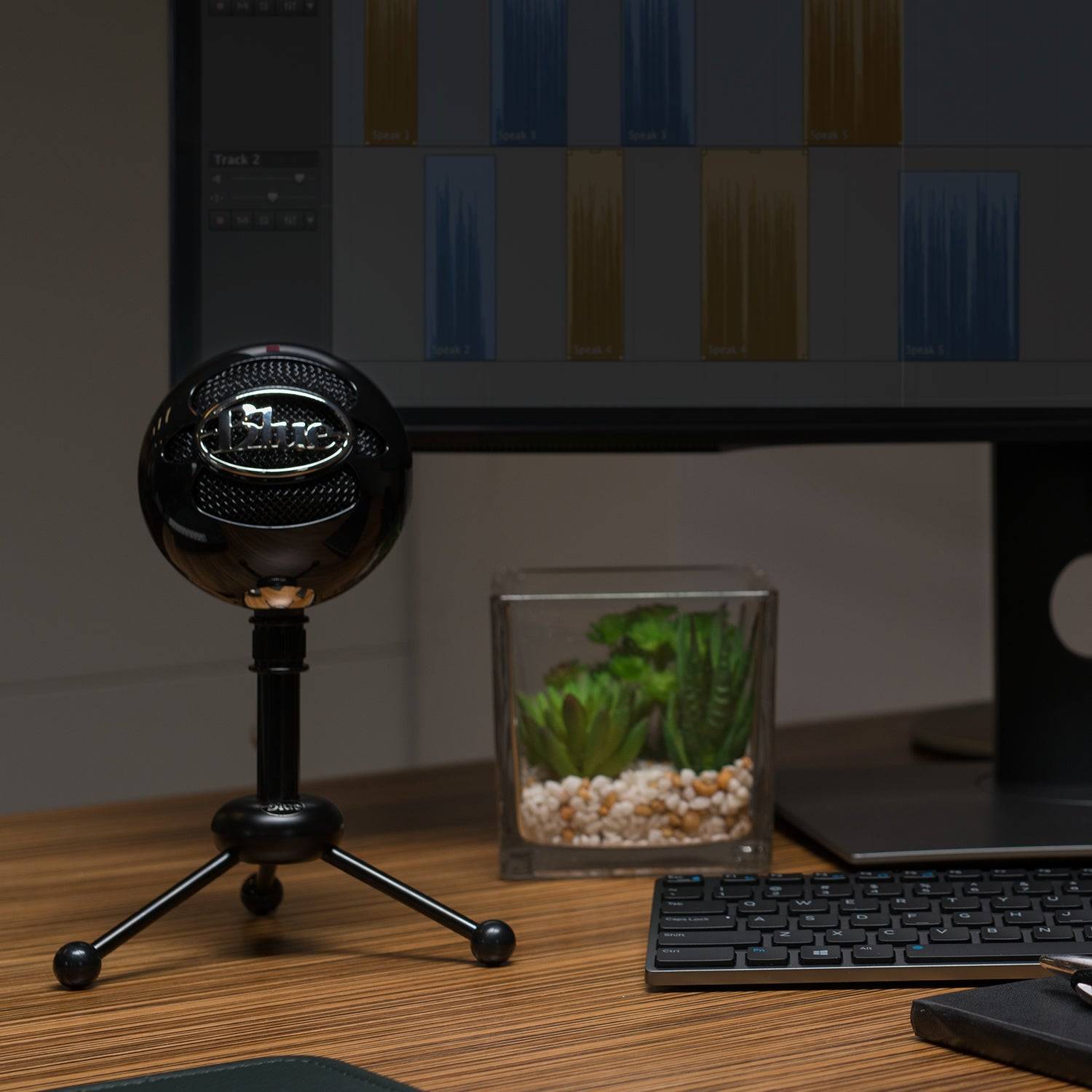 Sur pied Micro PC Blue Microphones Snowball Type de transmission (détails):filaire, USB-2