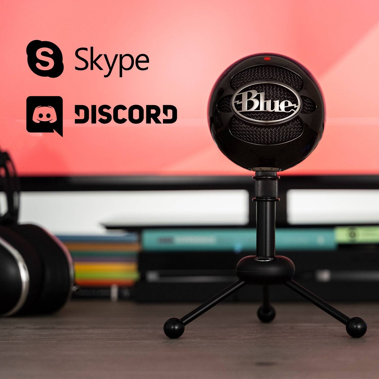 Sur pied Micro PC Blue Microphones Snowball Type de transmission (détails):filaire, USB-3
