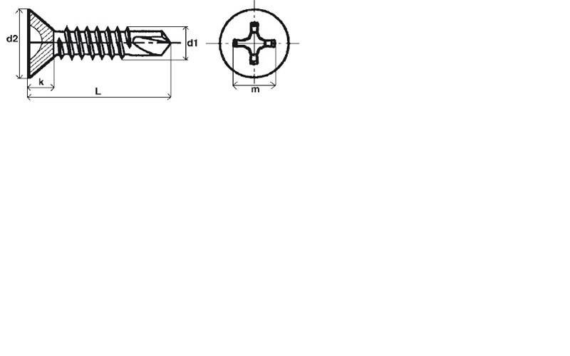 VIS AUTOPERCEUSE TF 6.3X80 ZG - Vendu par 250-2
