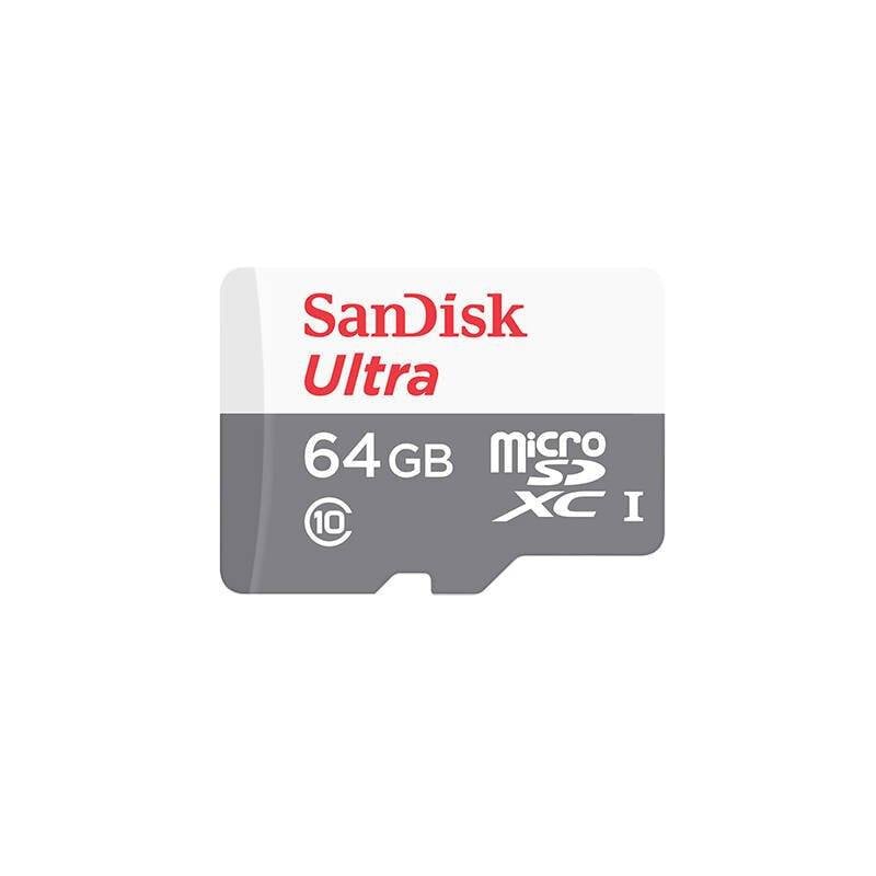 SanDisk Ultra Carte miniSDXC au détail 64 GB UHS-I-4