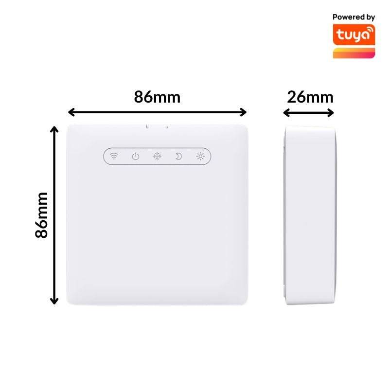 Thermostat Connecté pour Chauffage Électrique avec Technologie Fil Pilote - Zigbee - SILAMP-3