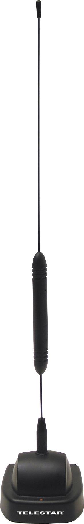 Antenne fouet DVB-T/T2 active Telestar Starflex T4 intérieure 18 dB noir