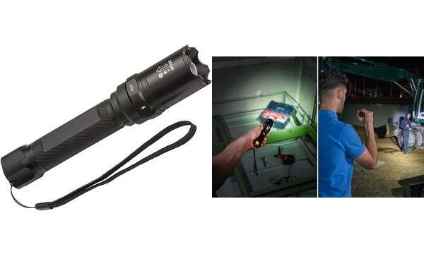Lampe de poche Brennenstuhl LuxPremium TL 350 AFS LED avec dragonne à batterie 350 lm 4 h 505 g-5