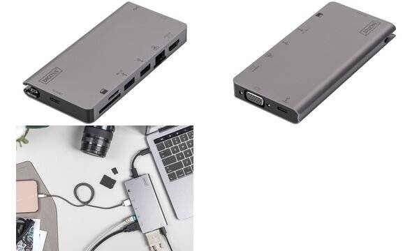 Digitus DA-70877 Station d'accueil USB-C® avec fonction de chargement-8