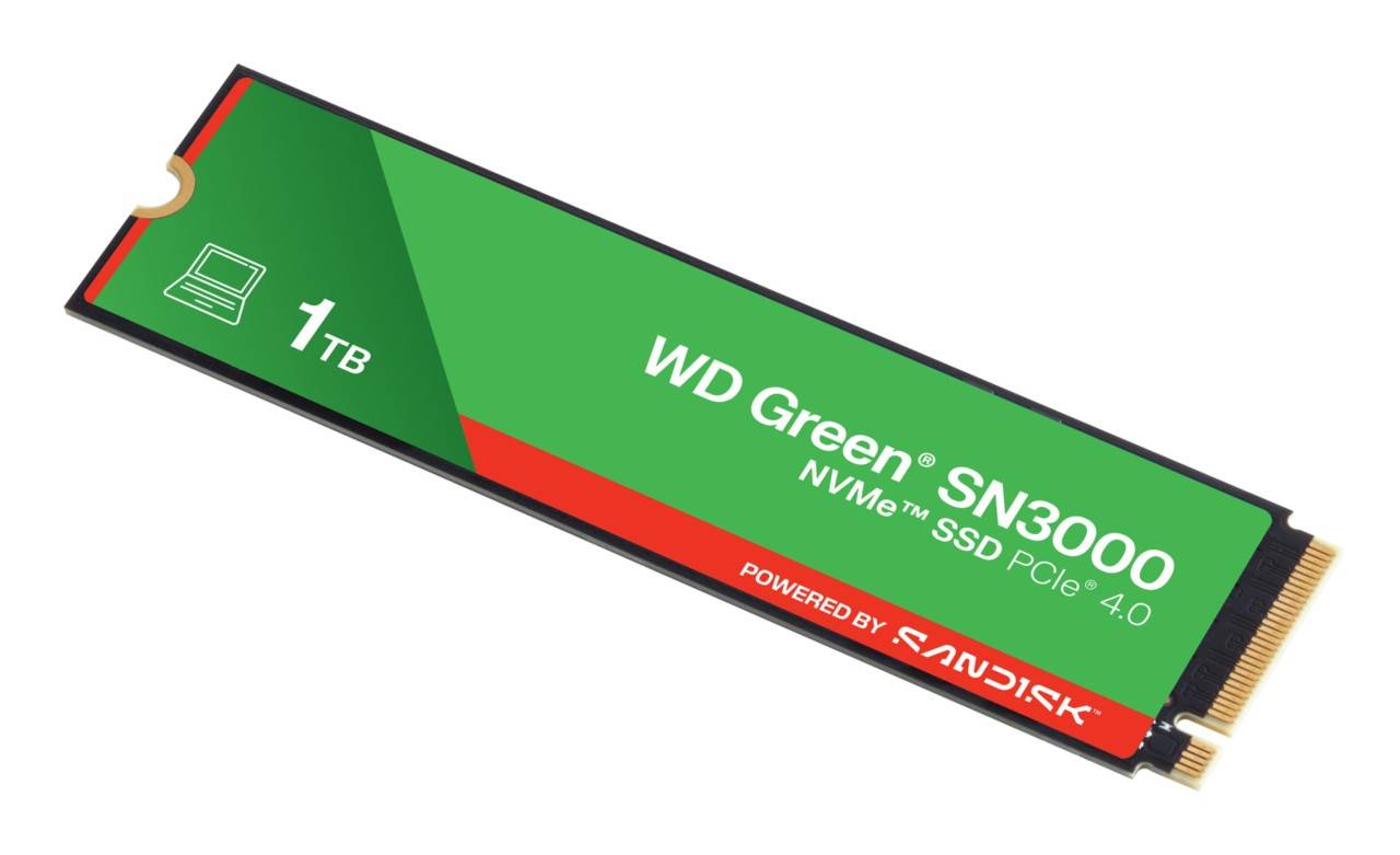 WD Green SN3000 NVMe SSD 1To M.2 2280 POWERED BY SANDISK-2