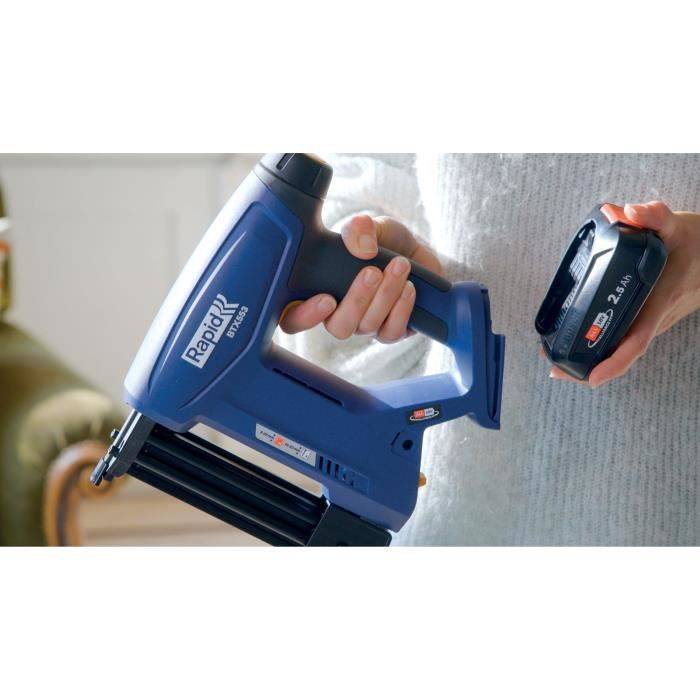 Agrafeuse-cloueuse électrique Sans Fil 18v Rapid 5001509-5