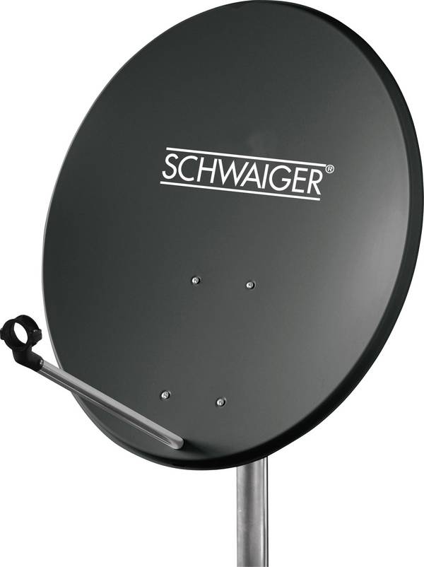 Antenne SAT 60 cm Schwaiger SPI550.1 Réflecteur: acier anthracite