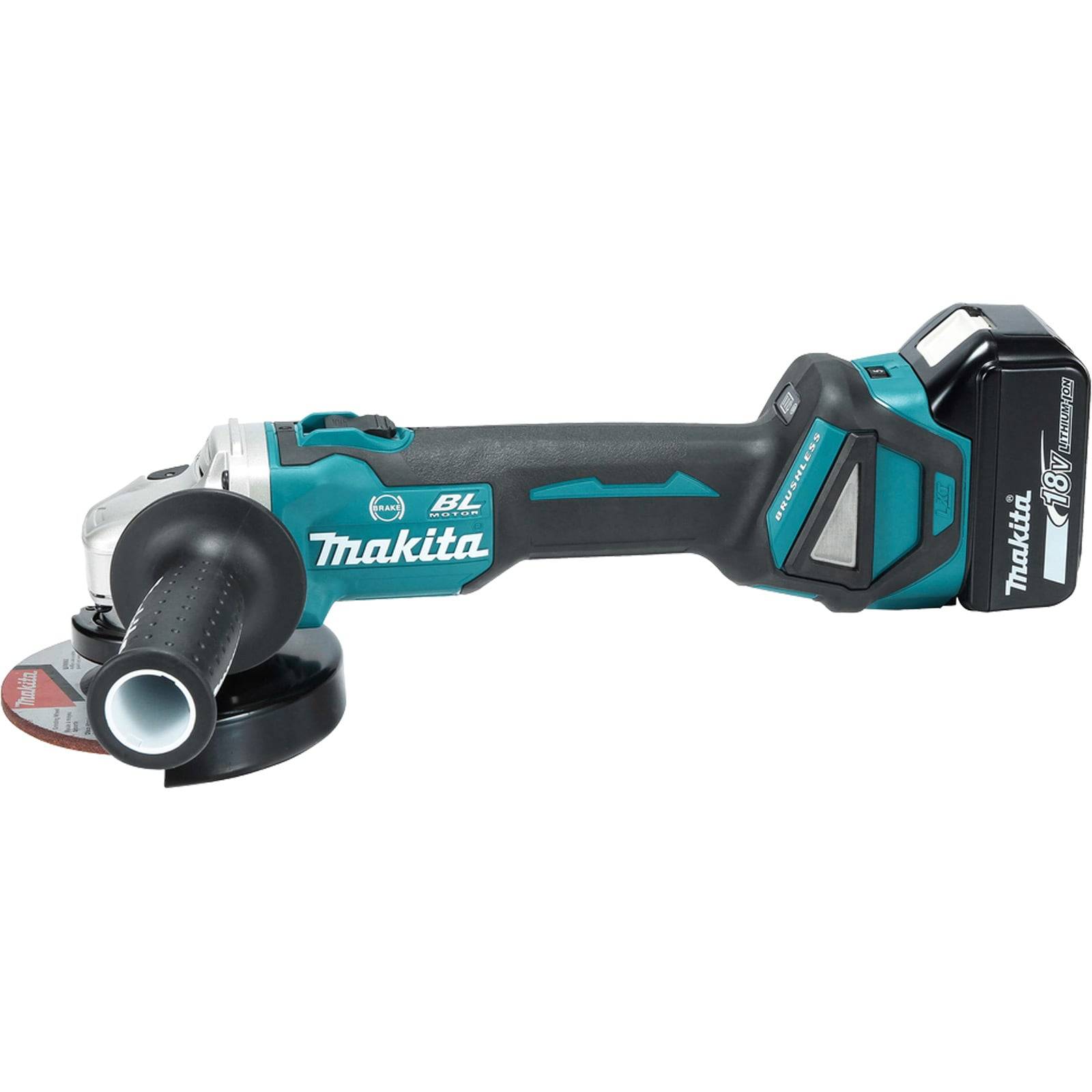 Meuleuse d'angle 18V LXT diam125 mm -2x3,0 Ah- en MAKPAC - MAKITA DGA513RFJ-2