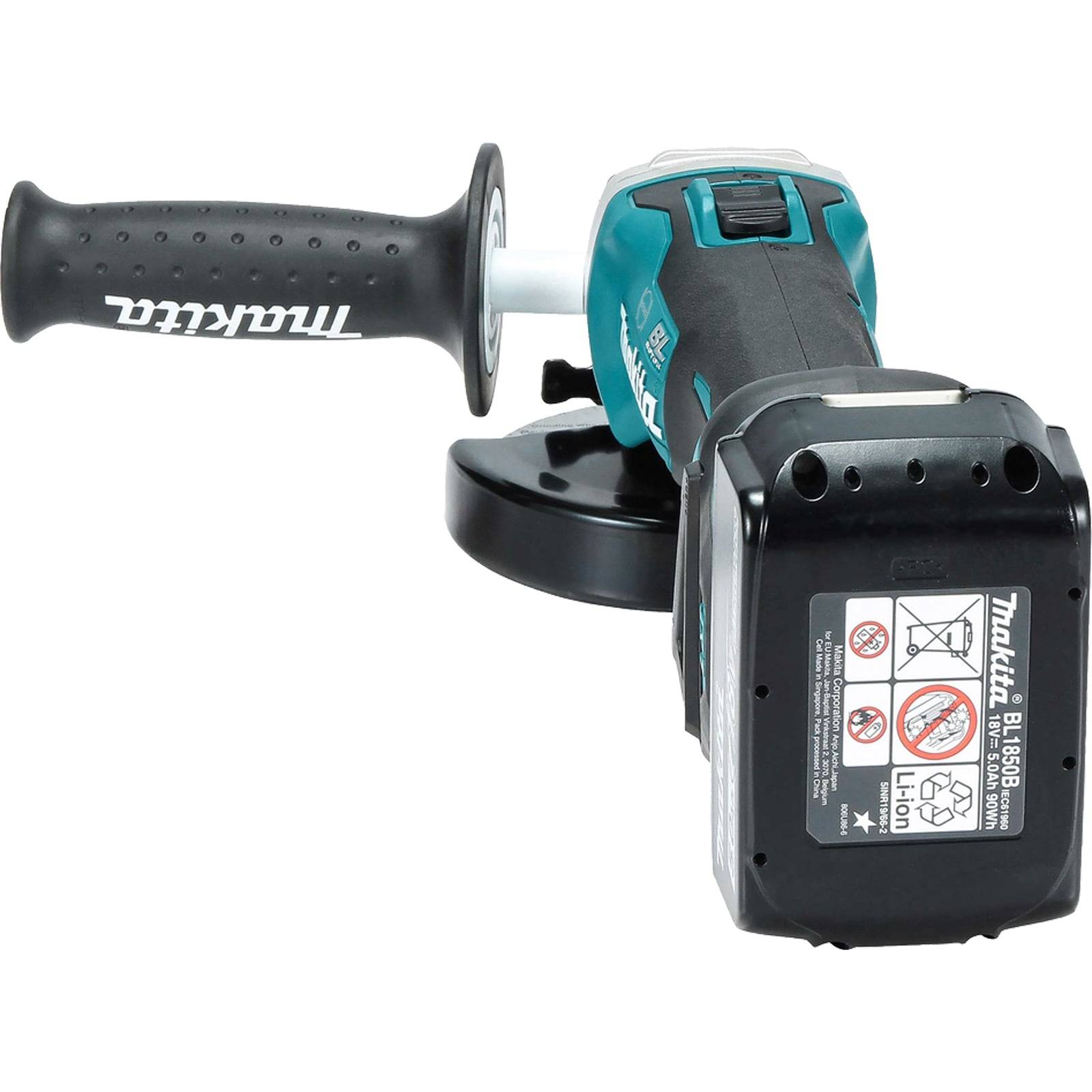 Meuleuse d'angle 18V LXT diam125 mm -2x3,0 Ah- en MAKPAC - MAKITA DGA513RFJ-3