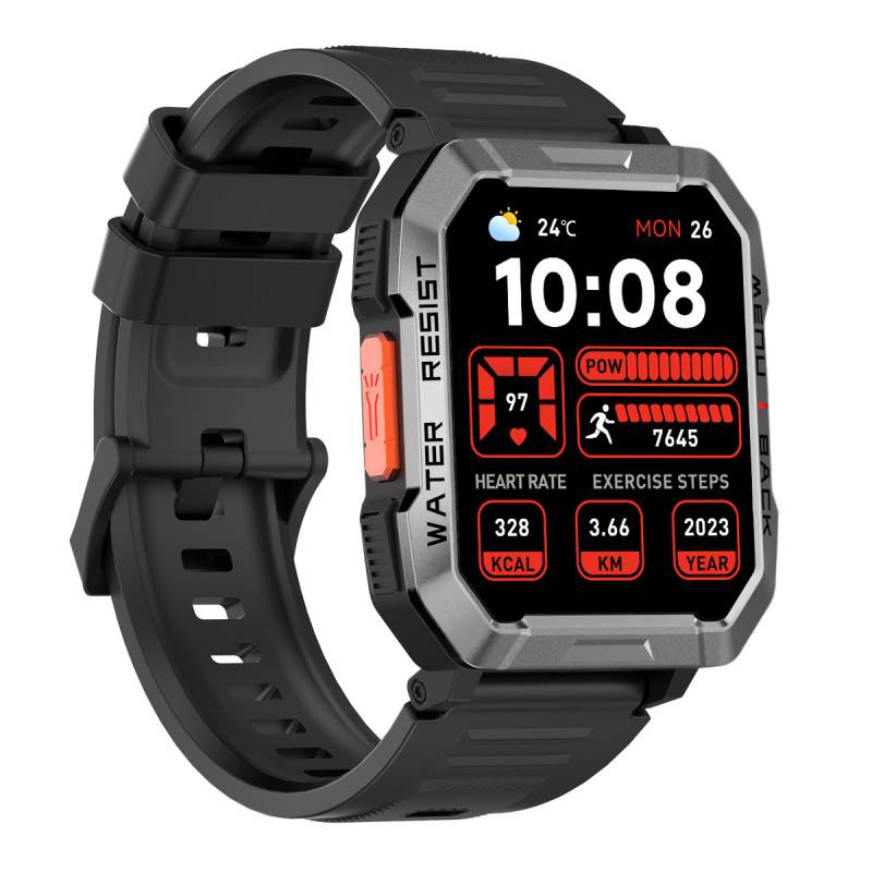 Blackview W60 (Montre Durcie Connectée - 2.01'' - Microphone intégré) Noir-2