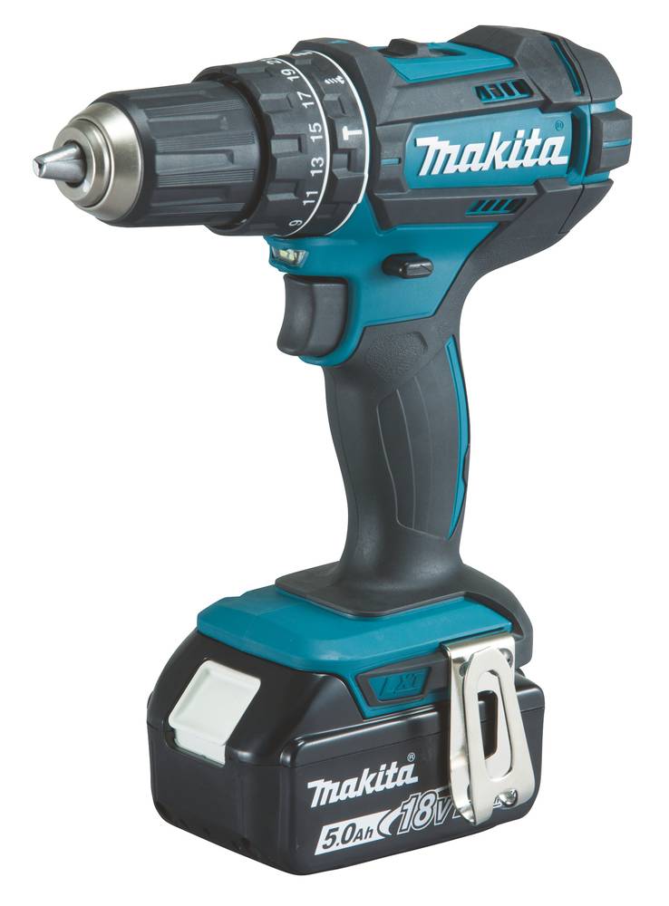 Perceuse à percussion 18V LXT -2x5,0 Ah- en MAKPAC - MAKITA DHP482RTJ-0