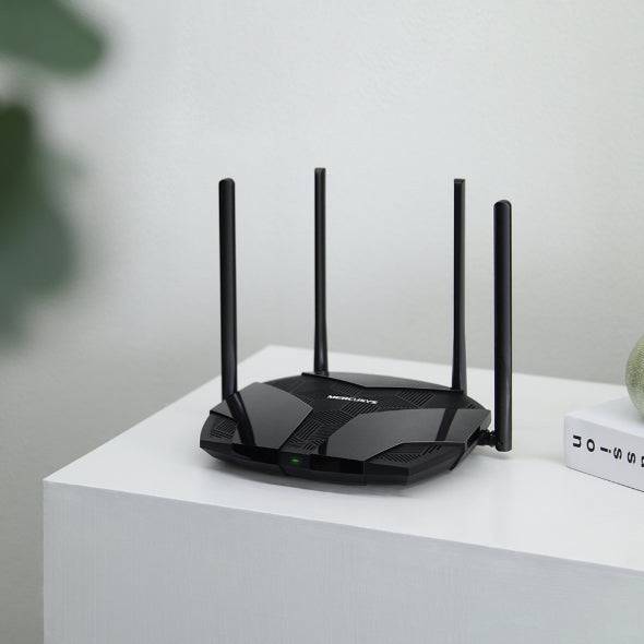 TP-LINK MERCUSYS AX3000 Dual-Band Wi-Fi 6 Router 574Mbps at 2.4GHz + 2402Mbps at 5GHz-4