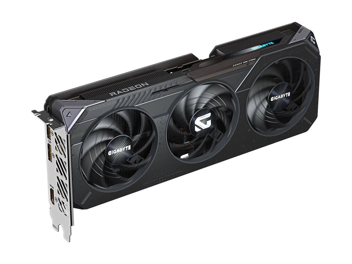 GIGABYTE Radeon RX 9060 XT GAMING OC 8G Carte Graphique - 8GB GDDR6, 128bit, PCI-E 5.0, 3320 MHz Fréquence du cœur, 2 x-4