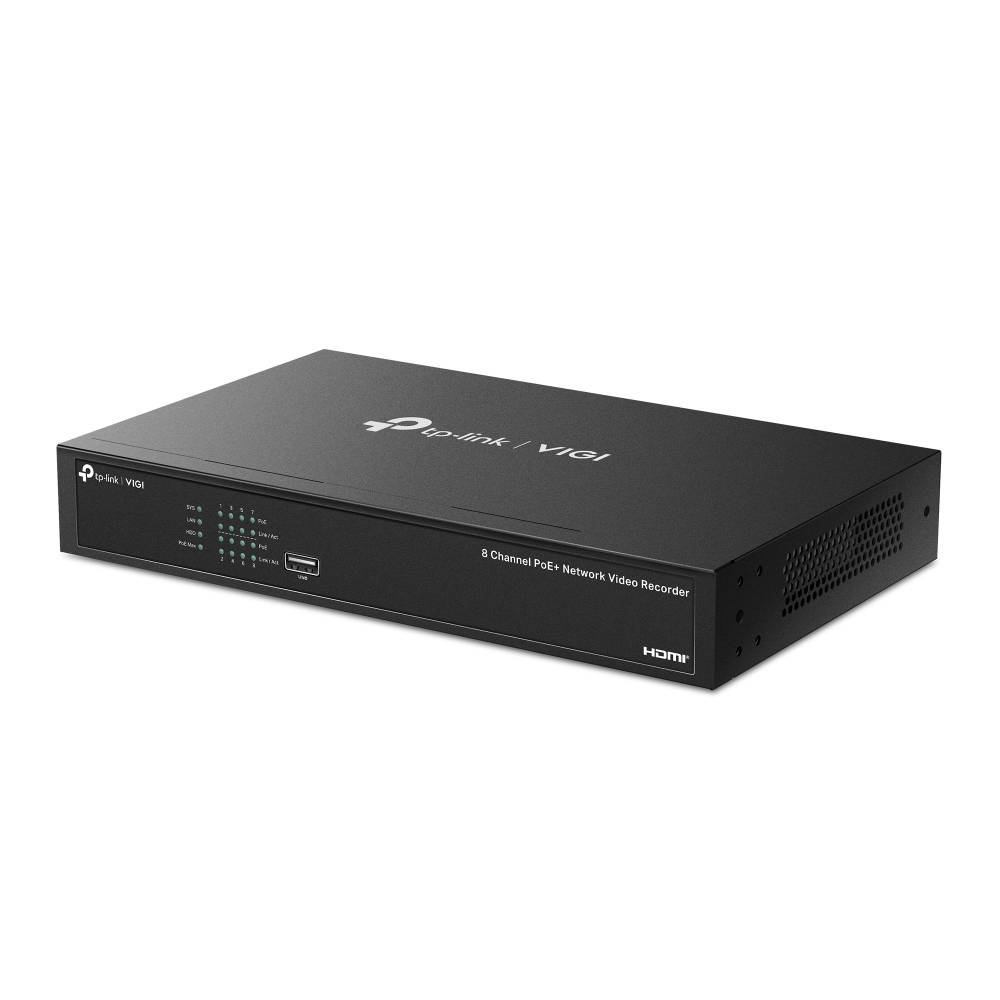 TP-LINK VIGI NVR1008H-8MP 8 Channel PoE Network Video Recorder-2