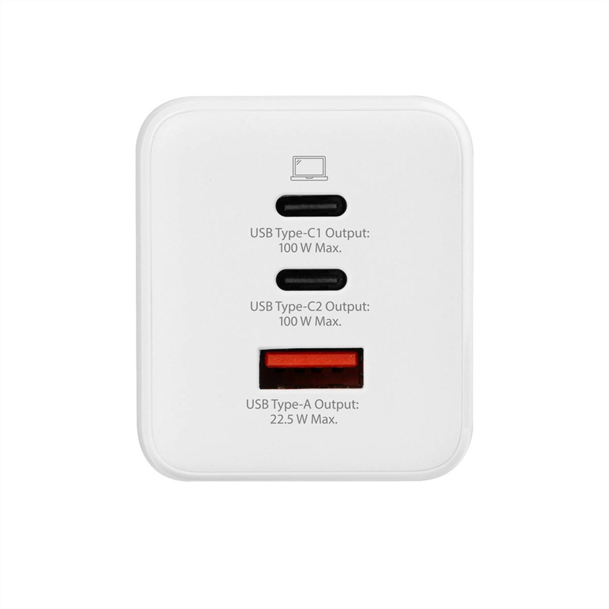 Skross Power Charger Combo+, 2x USB-C, 1x USB-A, GaN, 100W-2