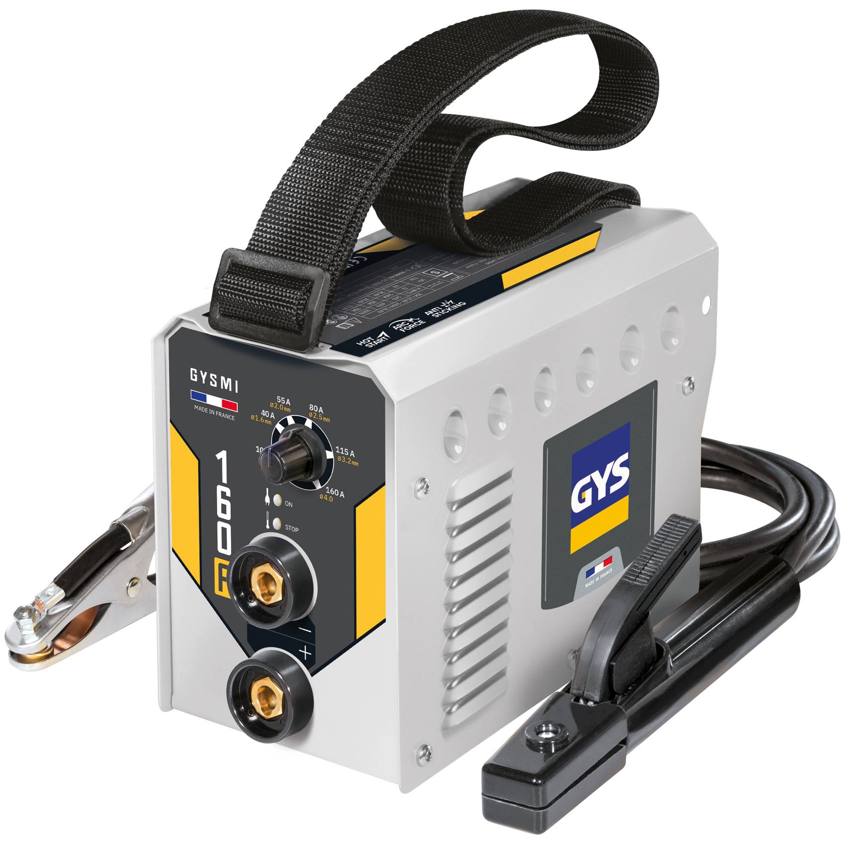 Gysmi 160p Bg Poste à Souder Soudage Mma Inverter Portable 10-160a - Gys-1