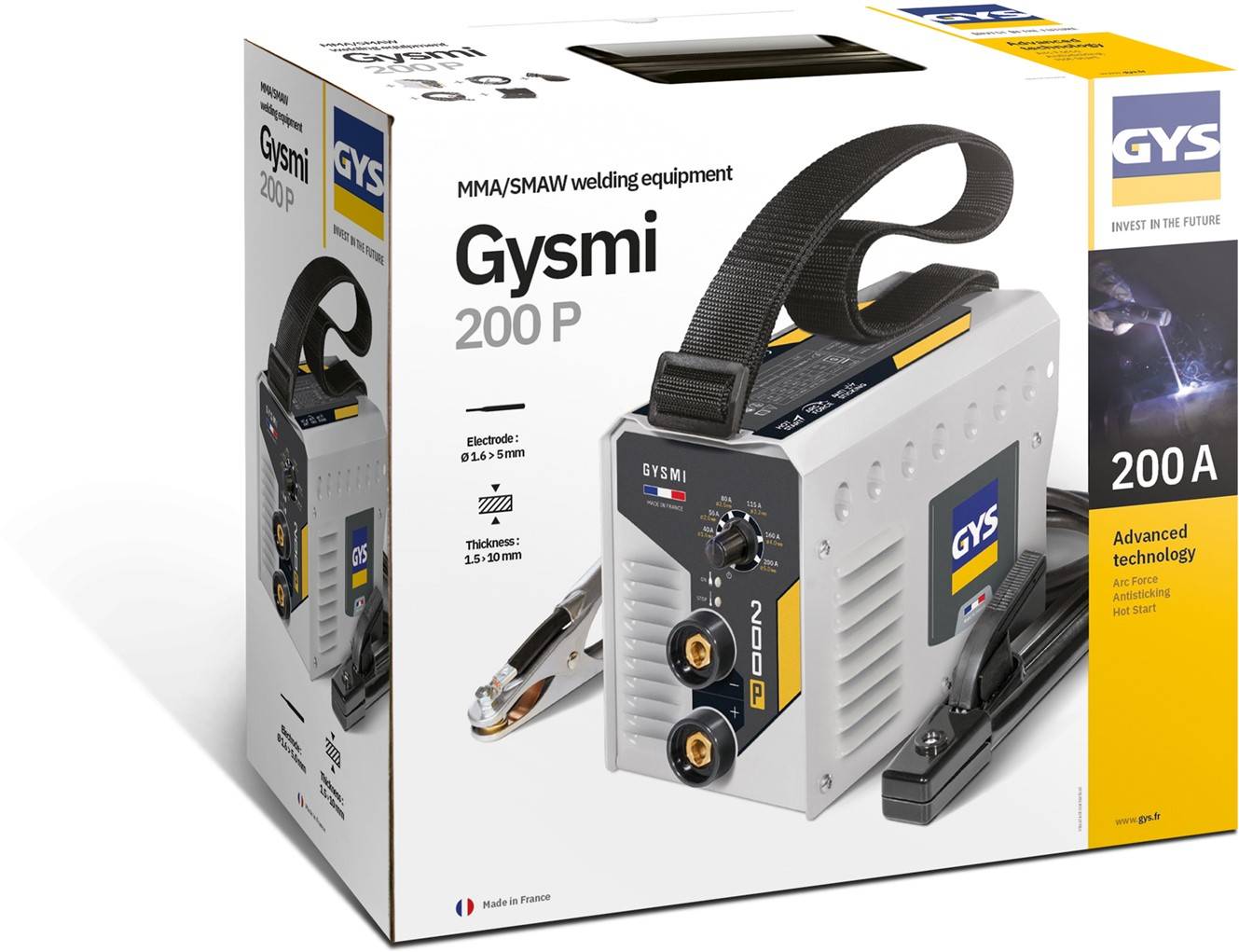 Gysmi 200p Valise Poste Inverter Mma Professionnel - Gys-2