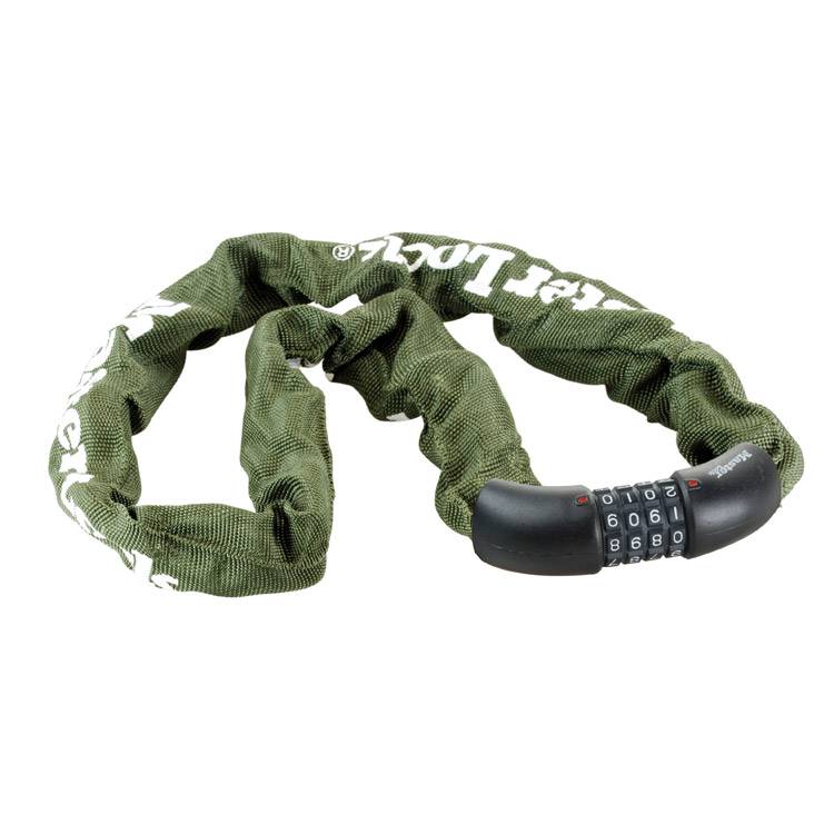 Master Lock 8028EURD, Chaîne Antivol Vélo avec Combinaison à 4 Chiffres, 150 cm Chaîne, Vert-1
