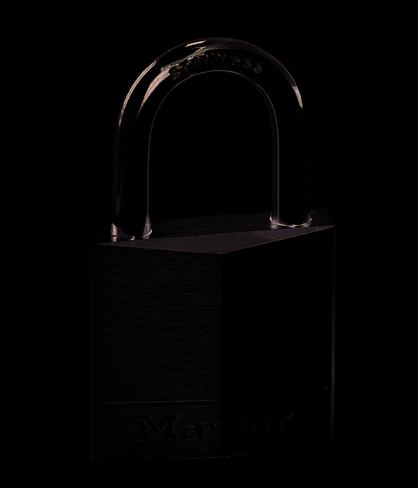 Master Lock 640EURD Cadenas Marin avec Clés, Gris, 6,5 x 4 x 1,3 cm