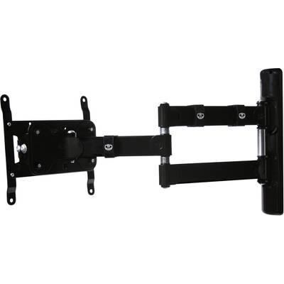 Support mural pour téléviseur ou moniteur avec bras pivotant et construction métallique robuste pour un positionnement flexible.