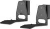 Support mural pour haut-parleur Goobay Modern Era 3 Flex, noir - 2 pièces, compatible avec le Sonos Era 300, support...