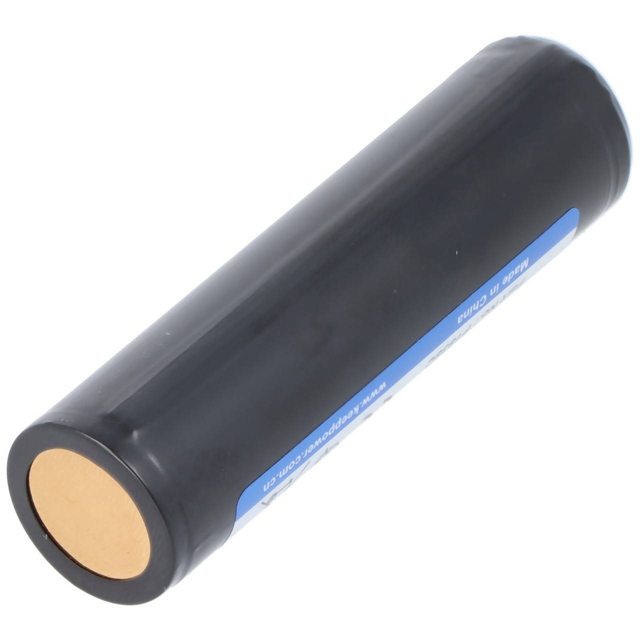 Batterie Li-ion 18650 3800mAh, 3,6V Batterie Li-ion protégée pôle positif surélevé ensemble de 2 avec boîte de rangement-2
