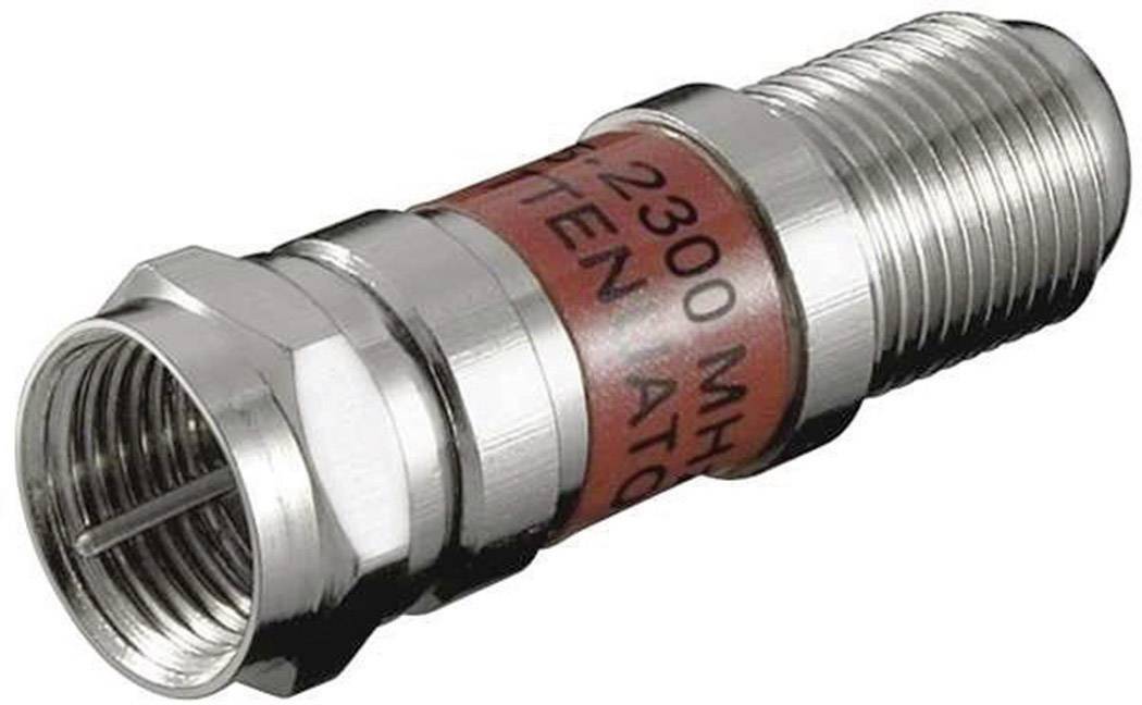 Atténuateur Goobay SAT 20 dB - connecteur F > prise F-0