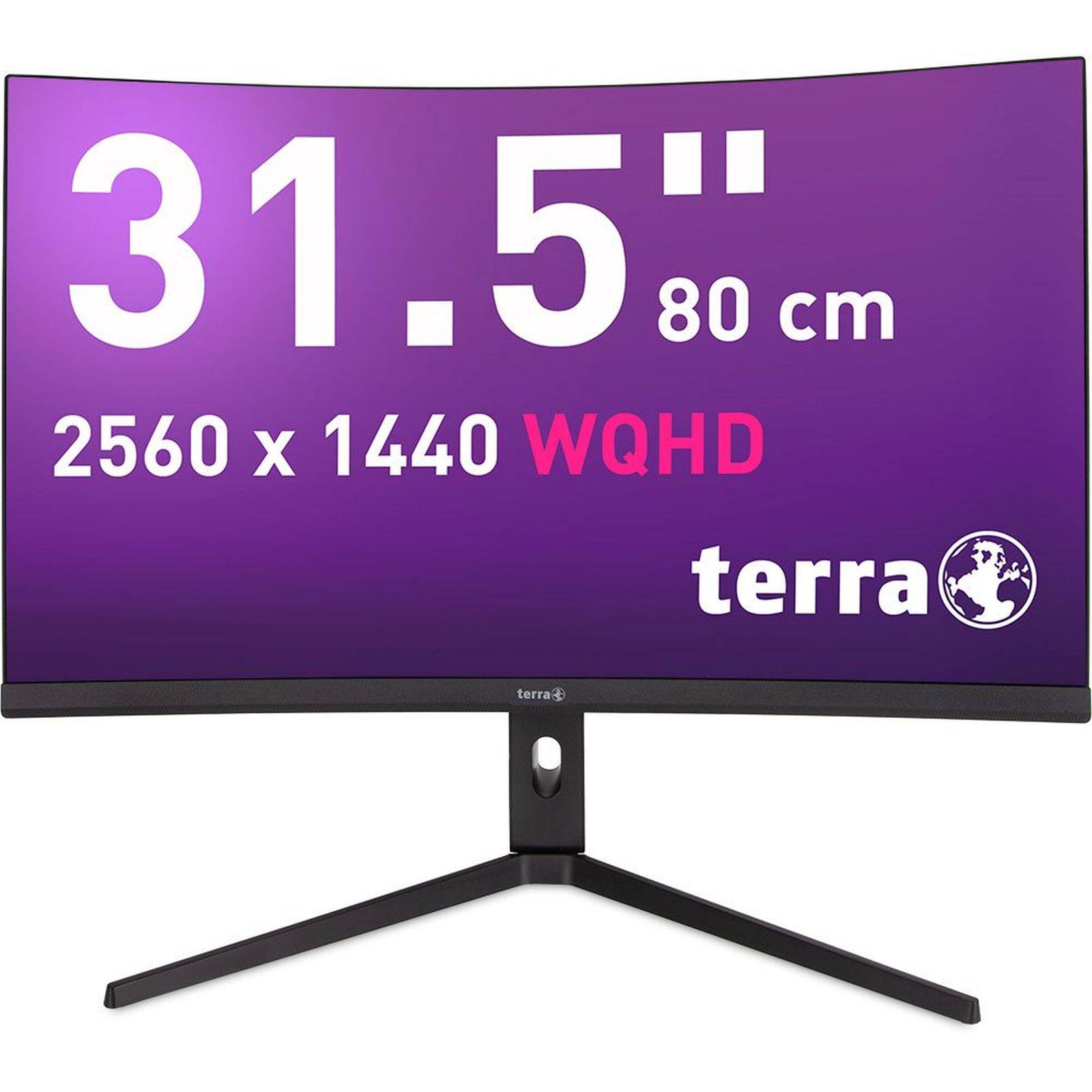 TERRA 3285W, 80 cm (31.5"), 2560 x 1440 pixels, Wide Quad HD, LCD, 1 ms, Noir-0