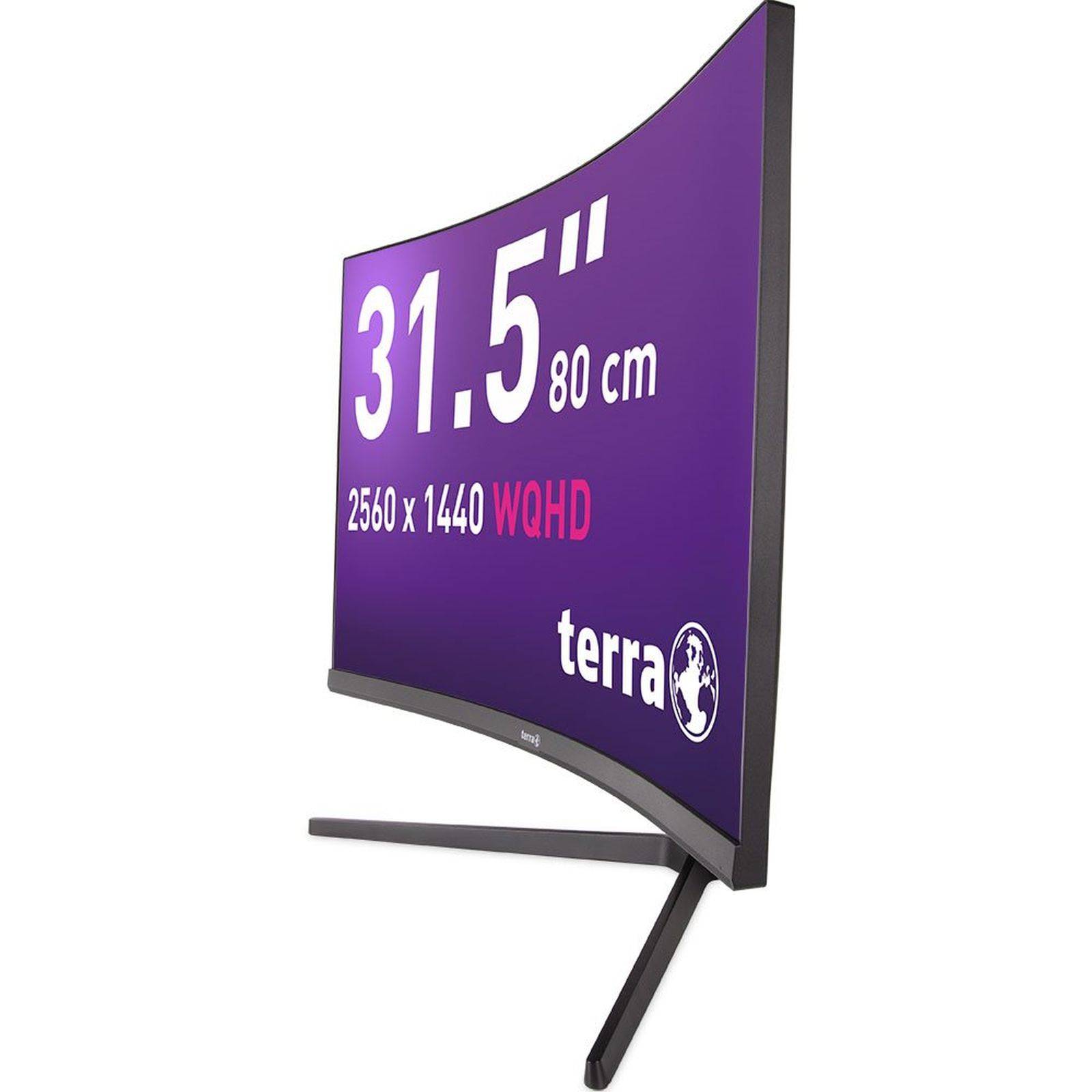 TERRA 3285W, 80 cm (31.5"), 2560 x 1440 pixels, Wide Quad HD, LCD, 1 ms, Noir-1